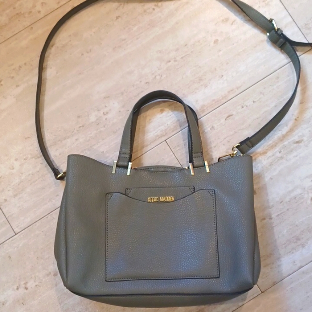 Steve Madden Army Green Shoulder/Handbag - Picture 1 of 13